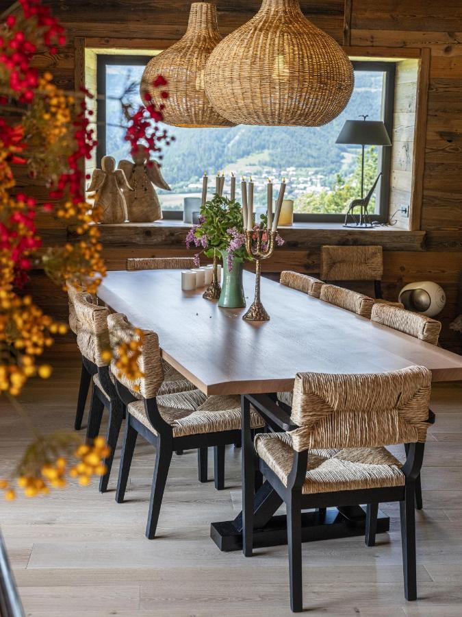 Superbe Ferme Renovee En Chalet De Luxe En Pleine Nature Barcelonnette Exteriör bild